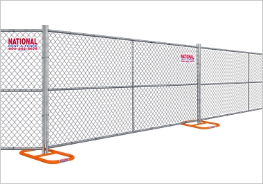 National Rent A Fence- Chain Link Fence Rentals