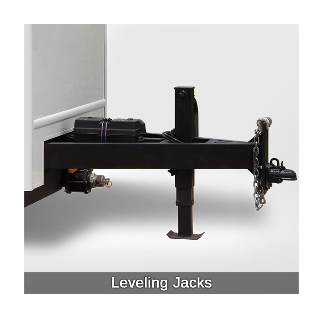 portable restroom trailer jacks